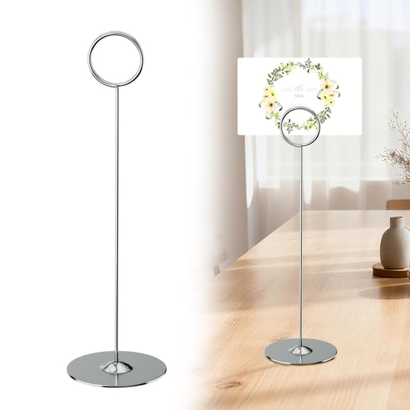 Event & Party Supplies,Place Card Holders 8 Inch Table Number Holders Table Card Holders Card Holders For Birthdays Weddings Photos Signs Memo Notes Restaurants