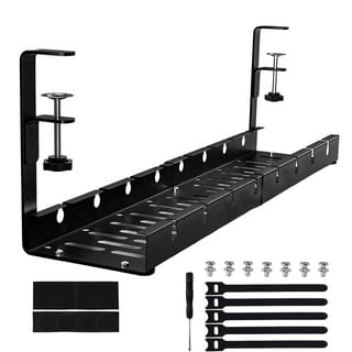 Under Desk Cable Management Tray 15.35 No Drill Cord Management Rack Cord  Hider