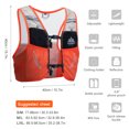 thumbnail image 3 of Outdoor Running Vest Mesh Breathable Hydration Rucksack Bag for Cycling Marathon Racing Climbing, 3 of 7