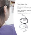 thumbnail image 3 of Sound  Clip Rope, Monaural Sound Aid Rope Clip Portable Black Grey  For Children For Work, 3 of 8