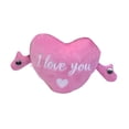 thumbnail image 3 of Peluche musical con sonido rítmico, regalo de Navidad, peluche educativo en forma de corazón. Rosa, 3 of 7