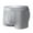 Light Grey, variant on rygai Mid-Rise Elastic Waistline U Convex Men Panties Massage Particles Breathable Holes Shorts Briefs Daily Wear,Light Grey,3XL