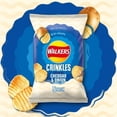 thumbnail image 3 of Walkers Crinkles Cheddar Cheese & Onion Multipack Crisps 5x23g, British Import (Pack of 3), 3 of 5