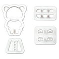 thumbnail image 2 of TIMIFIS Cookie Mold Three-Dimensional Biscuits DIY Biscuits Plastic Baking Kitchen Gadgets, 2 of 2