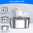 thumbnail image 2 of 10 Pack Cat Water Fountain Replacement Filters & Pre-Filter Sponges for Rellaty and Neareal 108oz/3.2 Automatic Pet Water Fountain, 2 of 7