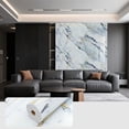 thumbnail image 2 of 15.7"x118" Self-Adhesive Marble Effect Tile Wall Sticker Background,Vinyl Furniture Film ,Waterproof Marble Look Wallpaper for Kitchen,Bathroom,Living Room, 2 of 7