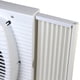 thumbnail image 4 of Ventilador de ventana doble Comfort Zone de 9" con control de flujo de aire reversible expansores de bloqueo automático 2 velocidades (Blanco) CZ319WT Comfort Zone CZ319WT, 4 of 8
