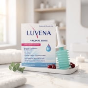 LUVENA Feminine Rinse pH Balanced, Paraben-Free Feminine Wash, Twin Pack, 6 fl oz