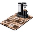 thumbnail image 1 of Fun Coffee Mat 23inx15in,Coffee Bar Mat for Countertops,Absorbent Hide Stain Anti-Slip Coffee Bar Accessories Fit Under Coffee Machine Mat,dish Drying Mats for Kitchen, 1 of 5