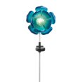 thumbnail image 1 of Blue Flower Solar Stake, 1 of 2