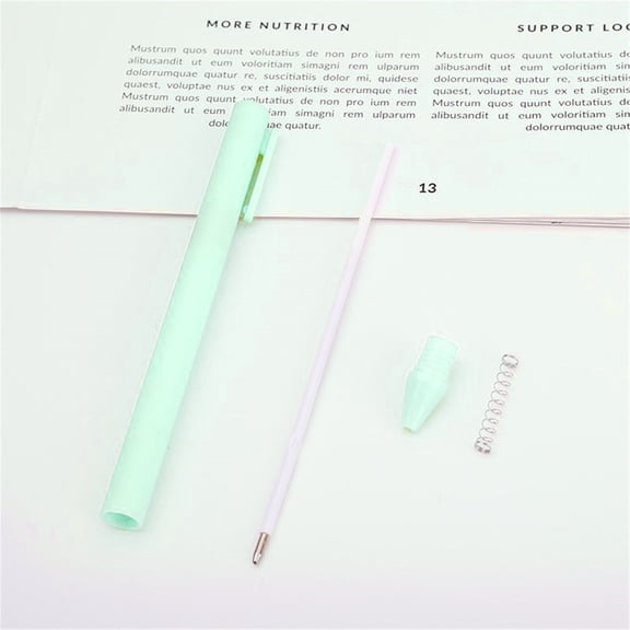 Retractable Gel Pen, 1.0mm Fine Point, Smooth Quick-Dry Ink, Avocado Green , 1 Pack