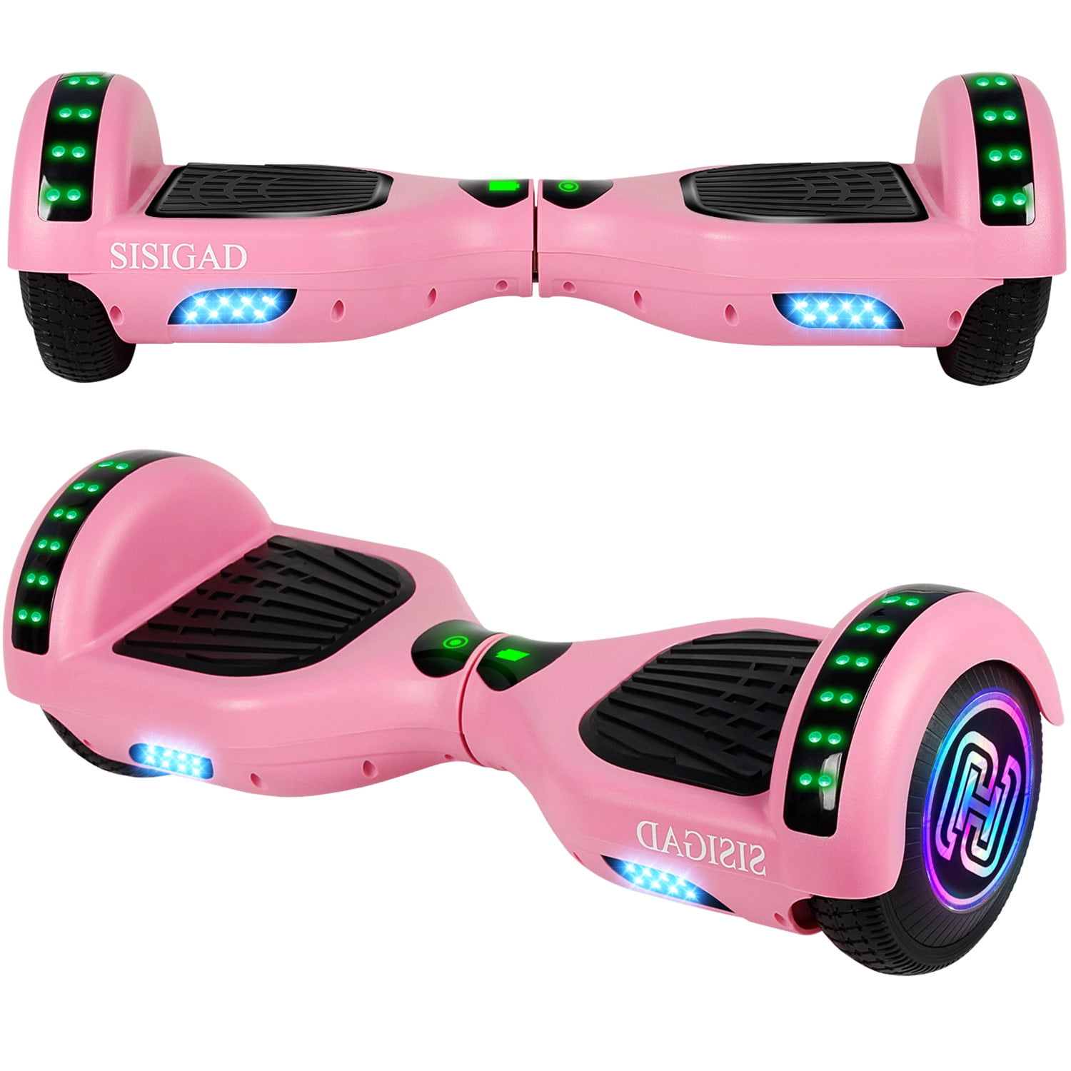 Classic Series No Bluetooth SISIGAD 6.5 Two-Wheel Self Balancing Hoverboard 