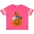 thumbnail image 3 of Inktastic Halloween Kitties in Pumpkin Boys or Girls Toddler T-Shirt, 3 of 5