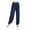 Dark Blue, variant on uublik Office Pants for Women Dark Blue Comfy Casual Loose Pants Workout Plus Size Lounge Sweatpants
