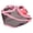 Pink, variant on Riousery Premium Short Snout Dog Muzzle Adjustable Breathable Mesh Training Mask Prevent Biting Chewing Barking for French Bulldog Pug Pet Grooming Walking Essential Tool Size L Blue