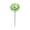 Light Green, variant on Ceramic Flower Bee Watering Station Garden Stake Multi Color Floral Bird Bath Outdoor Yard Pollinator Habitat Lawn Landscape Decor Supply