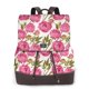 thumbnail image 1 of Easygdp Rose Flowers Mochila de Cuero para Mujeres, Bolso de Hombro, Bolsos de Mano de Moda para Trabajo y Viajes, 1 of 4