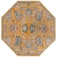thumbnail image 2 of Rugs.com Lola Collection Rug – 8 Ft Octagon Yellow Medium Rug Perfect For Living Rooms, Kitchens, Entryways, 2 of 9