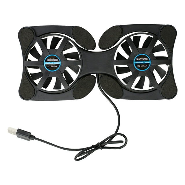 Computer Fan for Laptops Portable Foldable Heat Sink Laptop Fan Cooling Pad Octopus Heat Sink Compact and Portable Strong Wind Continuous Cooling Computer Hardware Usb Computer Fan