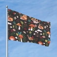 thumbnail image 2 of Kll Mushroom With Snails Flag 4x6 Ft Parade Party Flag Outdoor Flag Decorative Flag Banner Flags Garden Flag Home House Flags, 2 of 7