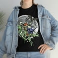 thumbnail image 6 of Dabbing Skeleton Jack-o'-lantern T-Rex Dinosaur T-Shirt, 6 of 6