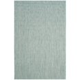 thumbnail image 2 of Safavieh Courtyard Collection CY8022-37121 Aqua and Grey Indoor,  Outdoor Square Area Rug (6'7" Square), 2 of 4