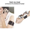 thumbnail image 4 of 2in1 Armband Wristband Phone Holder, Detachable Running Phone Mount, 4 of 5