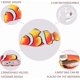 thumbnail image 4 of Flopping Fish Cat Toy, 11' Moving Cat Kicker Fish Toy With Sensor For Cat/ Kitten Biting, Chewing And Kicking -interactive Realistic Plush Simulation, 4 of 4