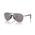 thumbnail image 1 of Pra-da Pra-da Linea Rossa PS 53ZS Miroir Champagne/gris Violet (18X80I) Lunettes de Soleil, 1 of 8