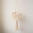 thumbnail image 2 of 1 Tier Hanging Fruit Basket For Kitchen Macrame Vegetable Storage Organizer Wall Baskets For Indoor Plants Boho Decor, 2 of 9
