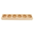 thumbnail image 1 of Abbracc Natural Wood Essential Oil Display Stand Rack Holds 6 Bottles 30ml Storage Organizer Tray Case for Aromatherapy Oils Displaying, 1.39inch, 1 of 9