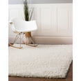 thumbnail image 3 of Super Area Rugs, Cozy Plush Solid Gray Shag Rug , 5' X 8', 3 of 5