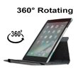 thumbnail image 2 of Jkytec case for iPad 6th 5th Generation 9.7 inch, for iPad Air 1/Air 2 Rotating smart Cover Stand with Wake up Sleep for A1893 A1954 A1822 A1823 A1566 A1567 A1474 A1475 (Lotus), 2 of 6