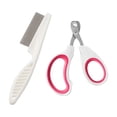 thumbnail image 2 of TopLLC Multifunctional Pet Comb Tear Stain Removal Comb New Pet Grooming Brush Fine-Tooth Stainless Grooming Massage Comb Grooming Comb Kit For Small, 2 of 3