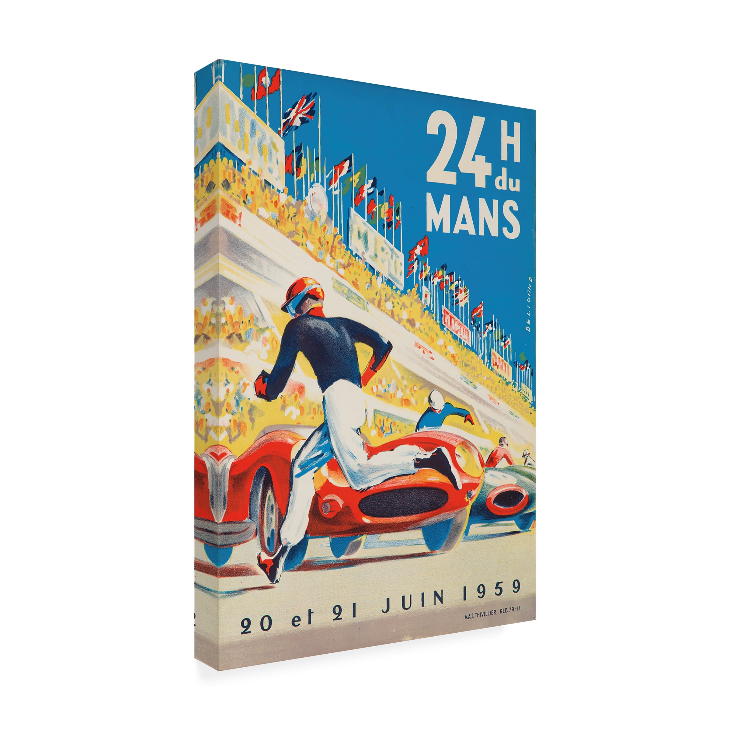 Lantern Press 'Racecar 2' Canvas Art