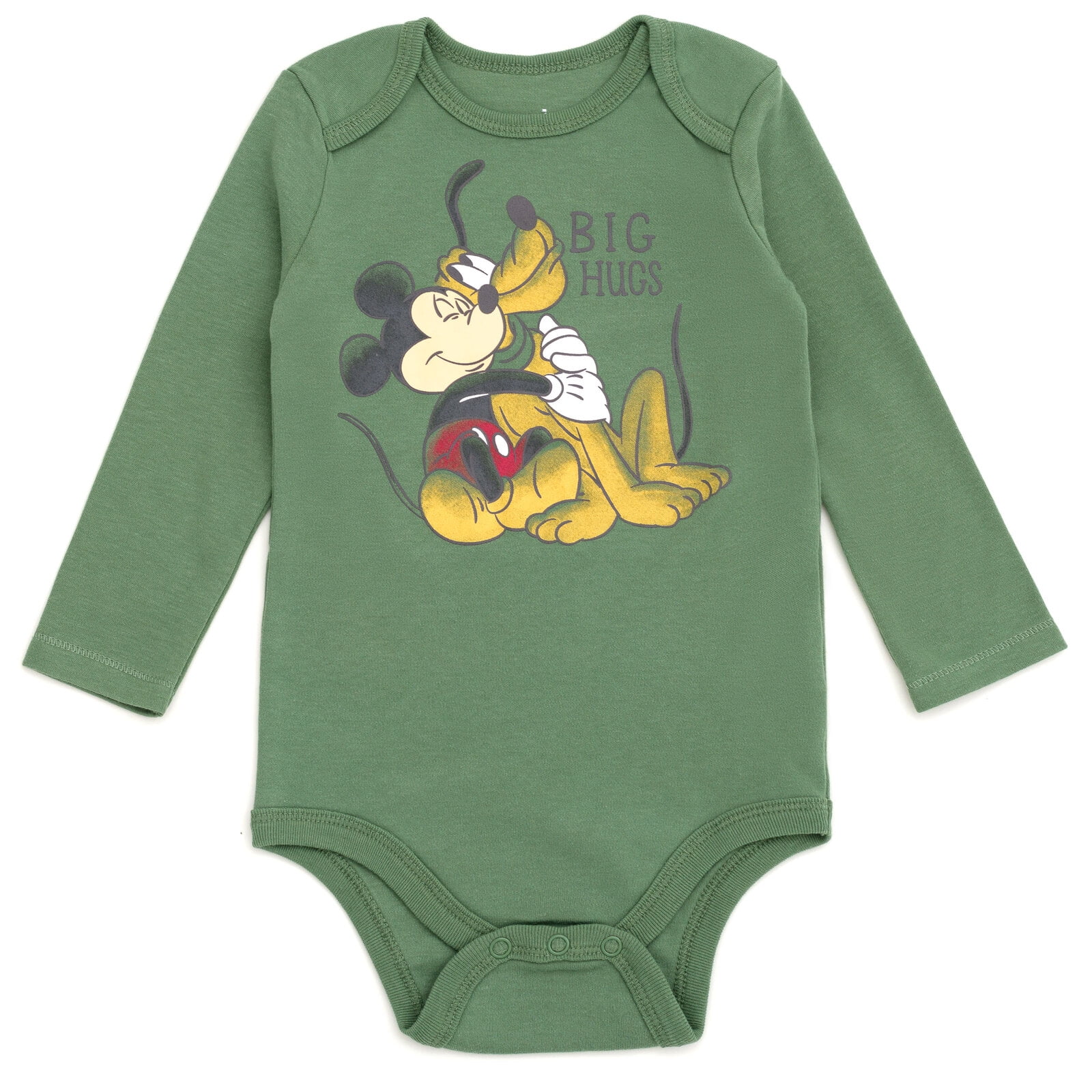 Disney Mickey Mouse Pluto 3 Pack Cosplay Bodysuits Newborn to Infant