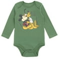 thumbnail image 3 of Disney Mickey Mouse Pluto 3 Pack Cosplay Bodysuits Newborn to Infant, 3 of 5