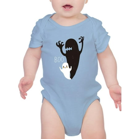 

Boo. Little Ghost Big Shadow Bodysuit Infant -Image by Shutterstock 6 Months