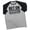 T-Shirt Heather Grey, variant on GYMISH Raglan Bet on Yourself Workout T-Shirt for Men – Funny Gym Shirt, Mens Fitness Tee, Motivational Gym Clothes, Workout TShirt for Men