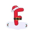 thumbnail image 1 of Fwttom 26 Noël 26 Lettres Ornements Rouges Ornements en Bois pour Sapin de Noël Pendentif Suspendu avec Lettres Ornements Alphabet Décorations de Sapin de Noël pour la Maison, 1 of 3