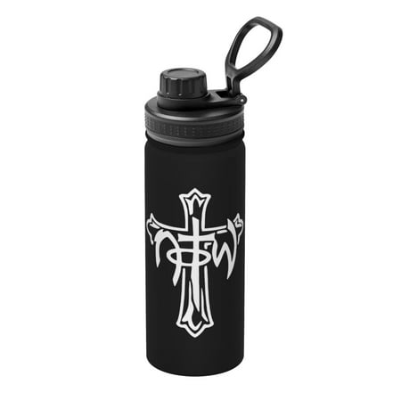 

Not of This World Christian Jesus Sports Insulated Kettle Leakproof & BPA Free Drinking Sports Water Bottle for Fitness Gym & Outdoor 18oz