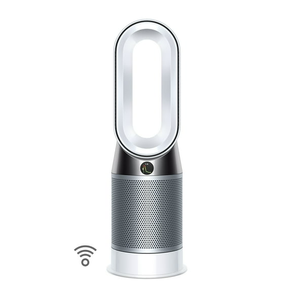 Restored Premium Dyson HP04 Pure Hot+Cool Air Purifier, Heater & Fan | White/Silver (Refurbished)