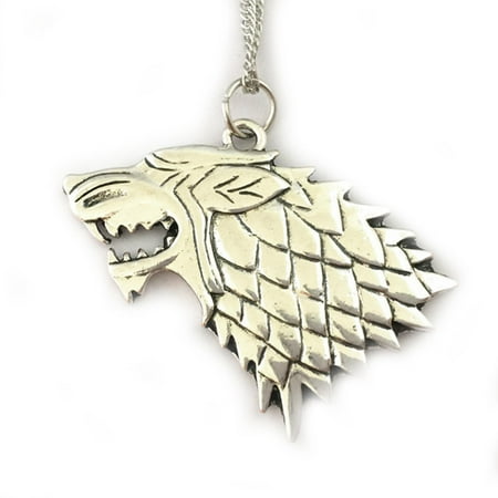 Superheroes Game Of Thrones House Stark Logo 18 Necklace In Gift