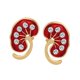 thumbnail image 2 of Broche pin esmaltado con diamantes de imitación para mujer Yuyangstore Pin de solapa de Metal Oro, 2 of 8