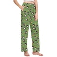 thumbnail image 2 of joogoo Women Cartoon Monkey Bananas Pajamas Pants Lounge Bottoms Pjs with Pockets XXL, 2 of 8