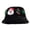 01#Black, variant on Festive Christmas Bucket Hats for Women Cute Santa Christmas Tree Ornament Winter Warm Casual Fisherman Hat