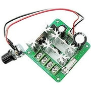 Treedix 2pcs12V~40V 10A PWM DC Motor Speed Control Switch Controller Voltage Regulator Dimmer