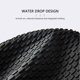 thumbnail image 5 of Gorros de natación impermeables Mujeres Hombres Silicona Protección auditiva Sombrero de natación Negro Ehuebsd Para Estrenar, 5 of 6