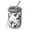 White Butterfly Blue, variant on 12oz Coffee Tumblers White Butterfly Yellow Purple Flower Pattern Stainless Steel Vacuum Insulated Travel Tumbler Coffee Cups Mug with Lid and Straw with Cleaning Brush for Cold & Hot Drinks