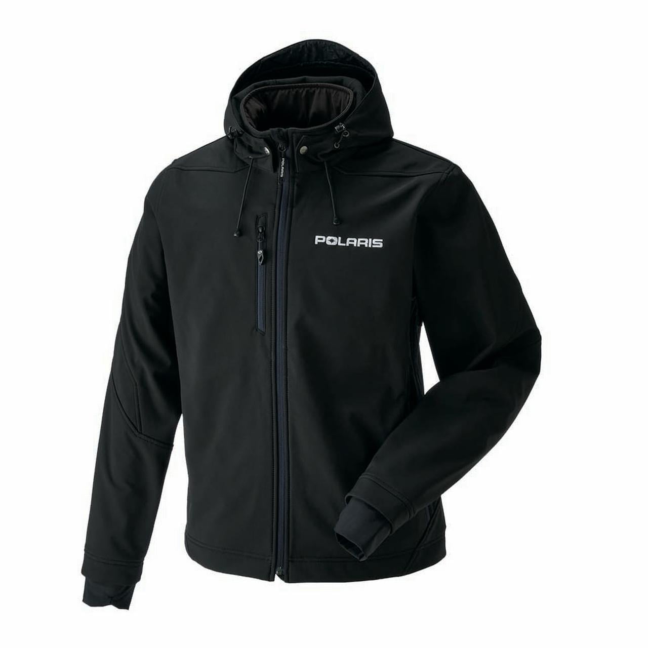 Polaris - Mens Softshell Jacket Lightweight Fleece Lining Front Zip ...
